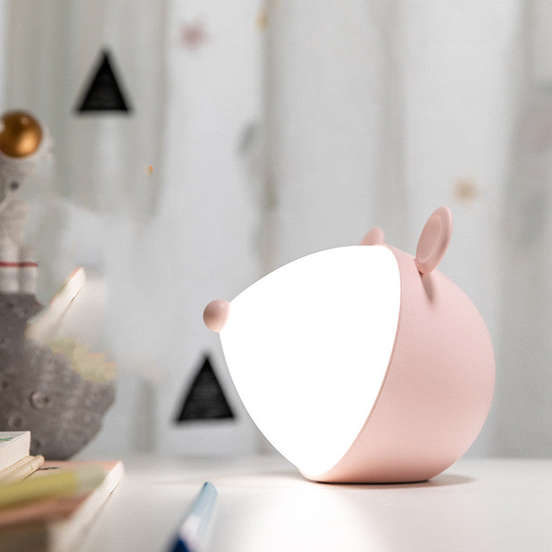 Silicone Lamp, LED Pat Night Light, Love Atmosphere Bedside Light, Cute Pet Night Light