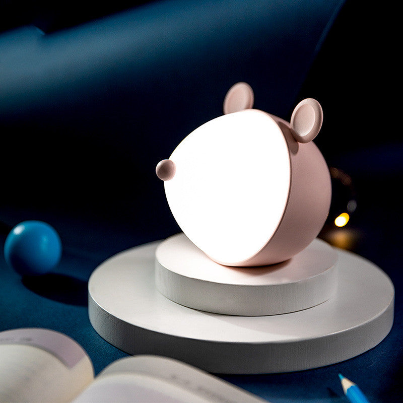 Silicone Lamp, LED Pat Night Light, Love Atmosphere Bedside Light, Cute Pet Night Light
