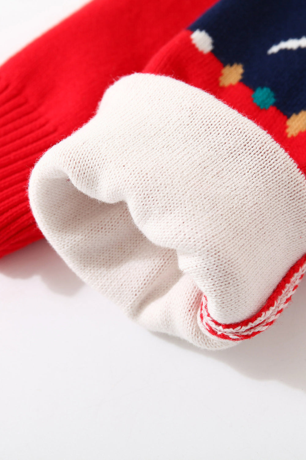 Kids Sled Graphic Christmas Pullover Sweater