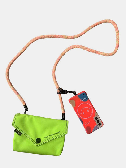 The Pocket Crossbody  bag with Removable Phone Straps