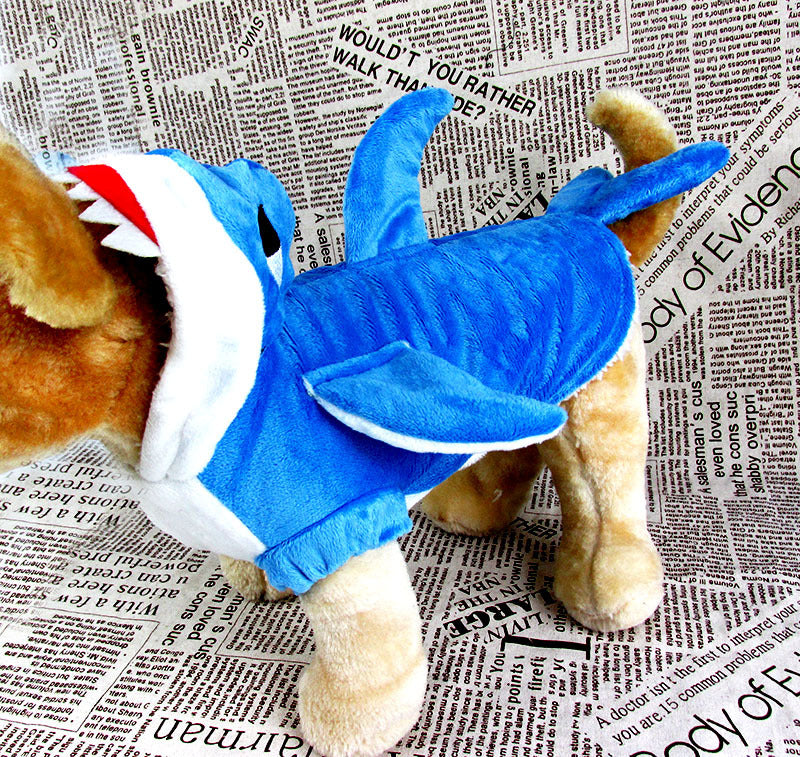 Shark suit pet