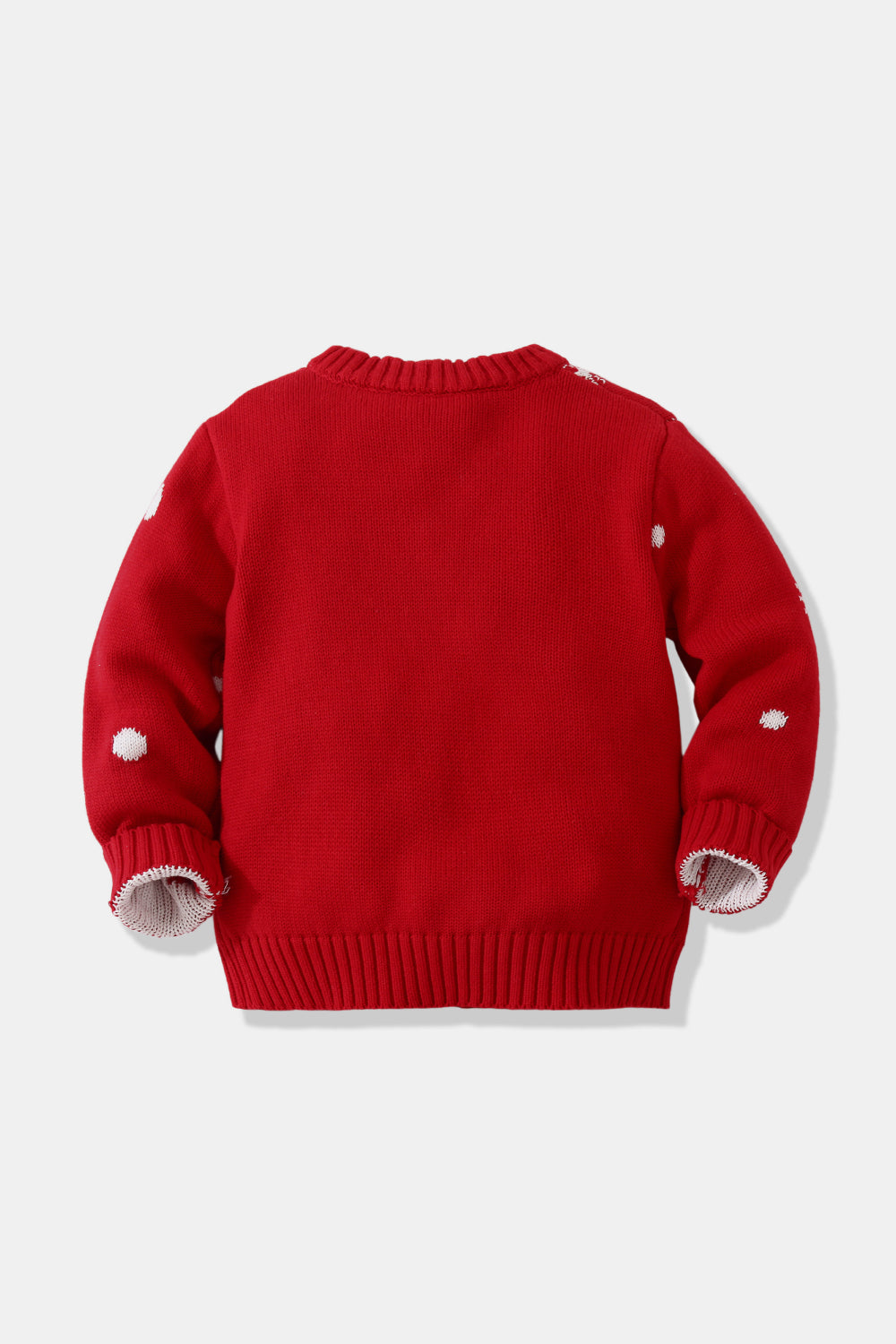 Kids Christmas Reindeer Double-Layered Sweater