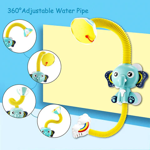 Amusing elephant bath Rinser