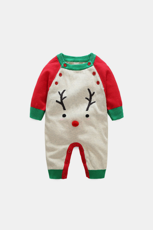 Rudolph Graphic Knit Jumpsuit
