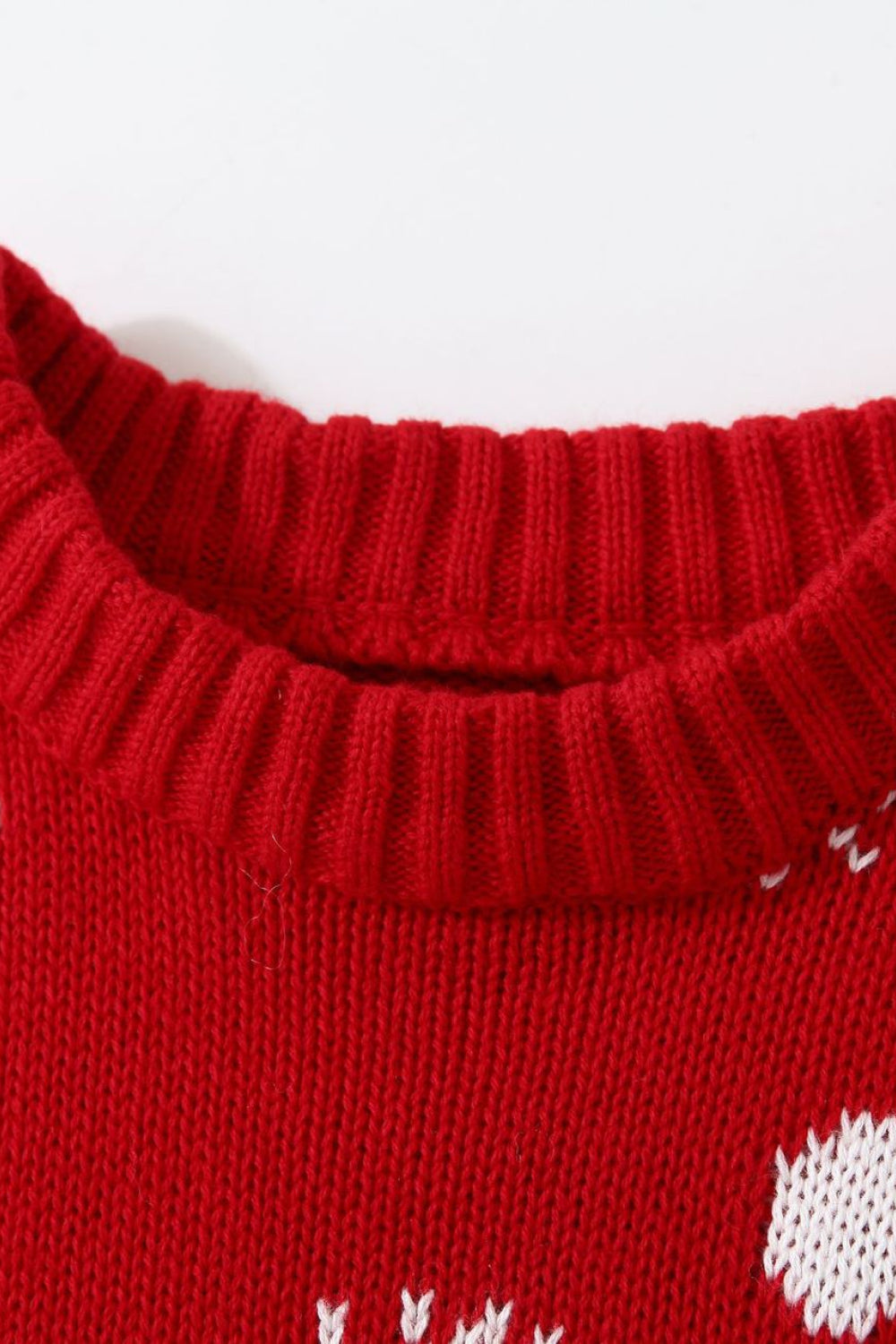 Kids Christmas Reindeer Double-Layered Sweater